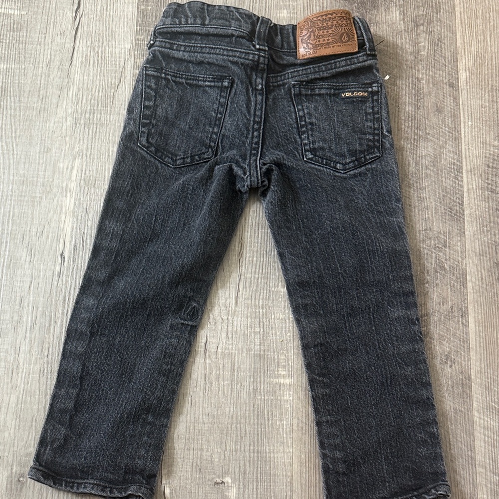 Volcom Vorta‎ Slim Straight Gray Jeans